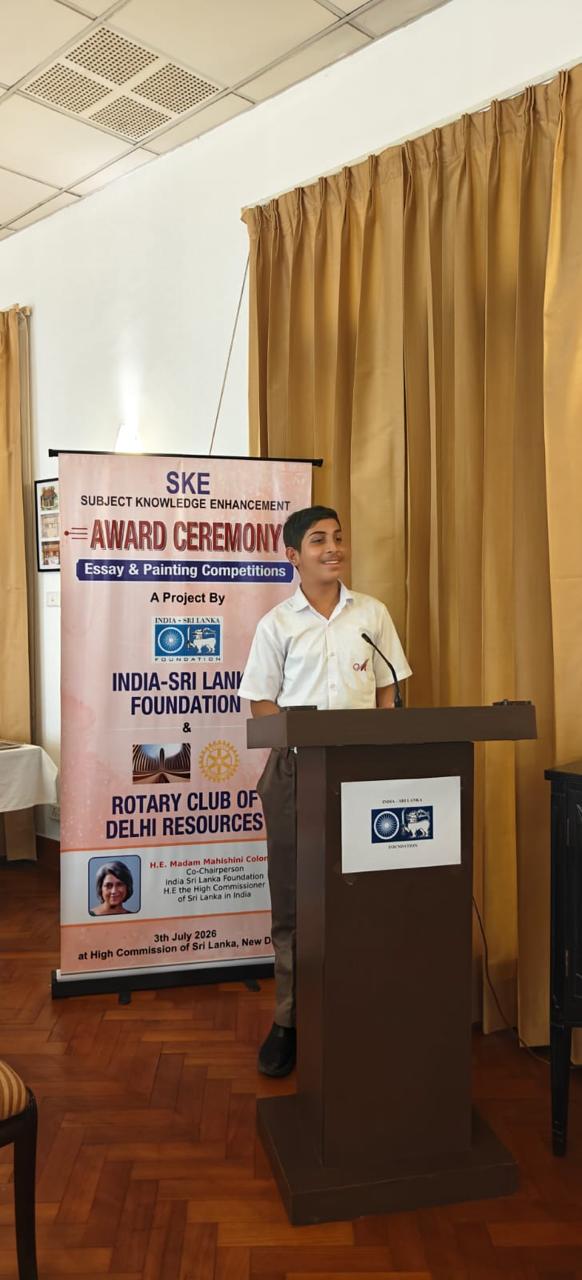 Mayoor School, Noida Shines at Sri Lanka Subject Knowledge Enhancement Competition